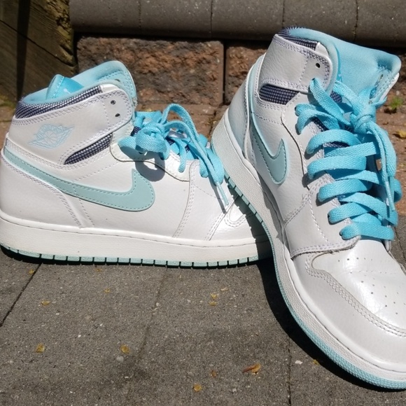 jordan 1 retro high white still blue